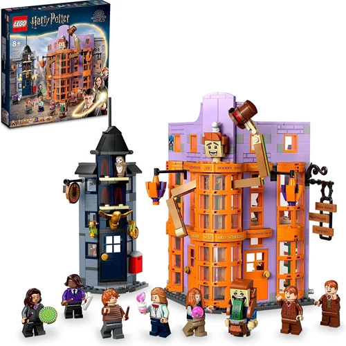 لگو سری هری پاتر مدل کوچه دیاگون : ویزلی جادوگر خس خس می کند - LEGO Lego® Harry Potter Tm Diagon Alley: Weasley's Wizard Wheezes 76422