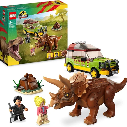 لگو سری پارک ژوراسیک مدل جستجوی Triceratops 76959 - LEGO 76959 Triceratops Search