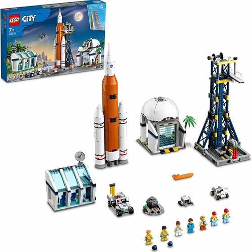 لگو سری سیتی مدل 60351 - LEGO® City Rocket Launch Center 60351