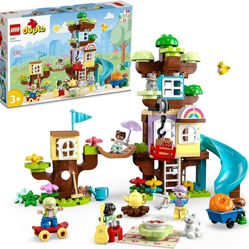 لگو سری دوپلو مدل خانه درختی ۳ حالت ساخت مختلف 10993 - LEGO® DUPLO® 3-in-1 Tree House 10993