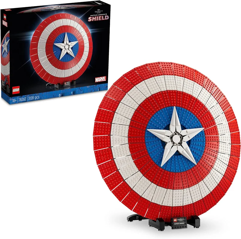 لگو سری ابر قهرمانان مدل سپر کاپیتان آمریکا ۷۶۲۶۲ - LEGO Marvel Captain America's Shield 76262