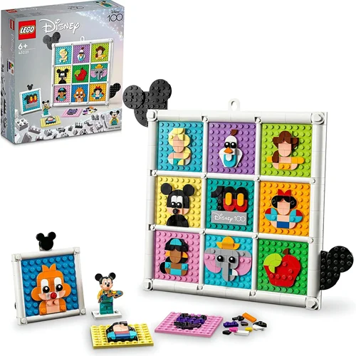 لگو سری دیزنی مدل 100 سال آیکون های انیمیشن دیزنی 43221 - LEGO® ǀ Disney: 100 Years of Disney Animation Icons 43221
