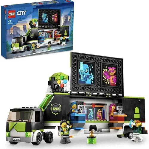 لگو سری سیتی مدل کامیون مسابقات 60388 - LEGO® City Play Tournament Truck 60388