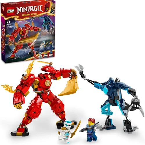 لگو سری نینجاگو مدل ربات عنصری آتش کای 71808 - LEGO NINJAGO Kai's Fire Elemental Robot 71808