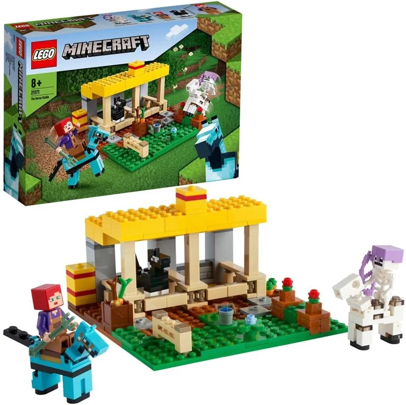 لگو سری ماینکرفت مدل اصطبل اسب 21171 - LEGO Minecraft Horse Stable 21171