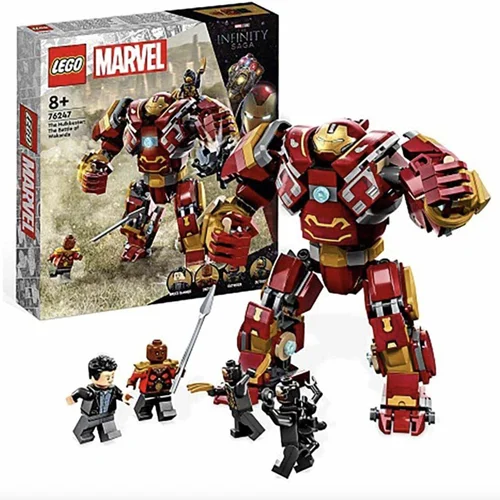 لگو سری ابر قهرمانان مدل جنگ واکاندا ۷۶۲۴۷ - LEGO® Marvel Hulkbuster: Battle for Wakanda 76247