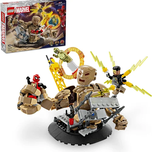 لگو سری ابر قهرمانان مدل جنگ نهایی اسپایدر من و مرد شنی ۷۶۲۸۰ - LEGO Marvel Spider-Man vs. Sandman: Final Battle 76280
