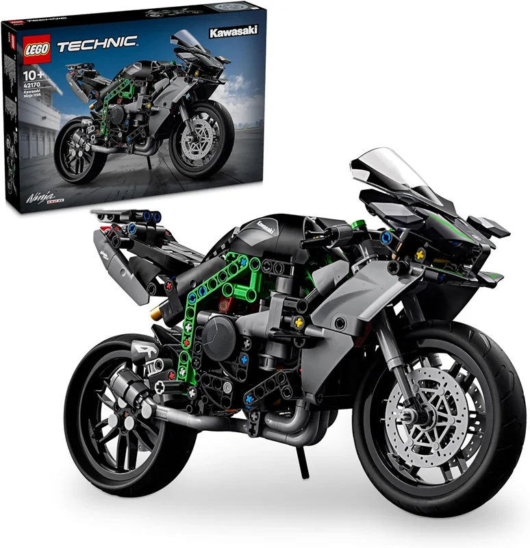 لگو سری تکنیک مدل 42170 - LEGO® Technic Kawasaki Ninja H2R Motorcycle 42170