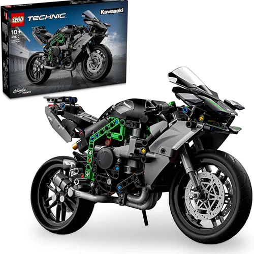لگو سری تکنیک مدل 42170 - LEGO® Technic Kawasaki Ninja H2R Motorcycle 42170