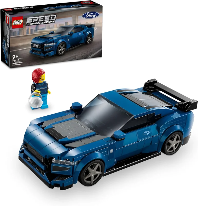 لگو سری اسپید مدل ماشین اسپرت فورد موستانگ دارک هورس 76920 - LEGO® Speed ​​Champions Ford Mustang Dark Horse Sports Car 76920