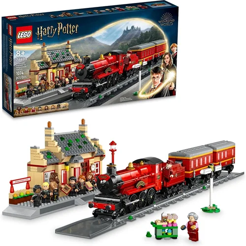 لگو سری هری پاتر مدل هاگوارتز اکسپرس و ایستگاه قطار هاگزمید ۷۶۴۲۳ - LEGO Harry Potter Hogwarts Express & Hogsmeade Station 76423