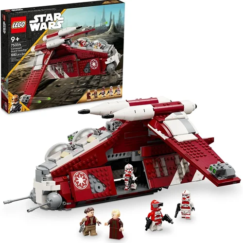 لگو سری جنگ ستارگان مدل کشتی جنگی جمهوری کوروسکانت 75354 - LEGO Star Wars 75354 Coruscant Republic Gunship