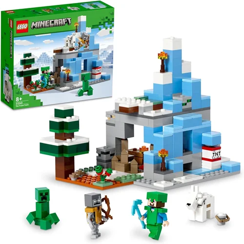 لگو سری ماینکرفت مدل تپه های یخ زده 21243 - LEGO® Minecraft® Frozen Hills 21243