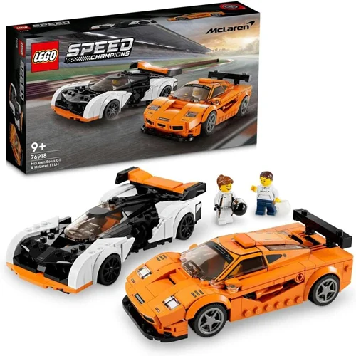 لگو سری اسپید مدل مک لارن سولوس فرمول ۱ ۷۶۹۱۸ - LEGO Speed ​​Champions McLaren Solus GT and McLaren F1 LM 76918