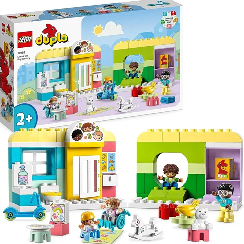 لگو سری دوپلو مدل مهدکودک ۱۰۹۹۲ - LEGO DUPLO Town Nursery Life 10992