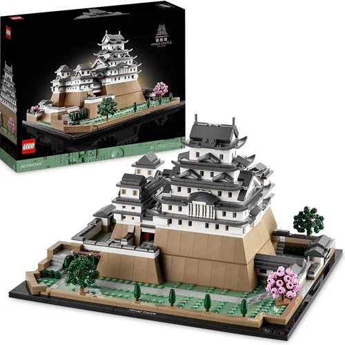 لگو سری معماری مدل قلعه تاریخی هیمجی ژاپن ۲۱۰۶۰ - LEGO Architecture Architectural Landmarks Collection, Himeji Castle 21060