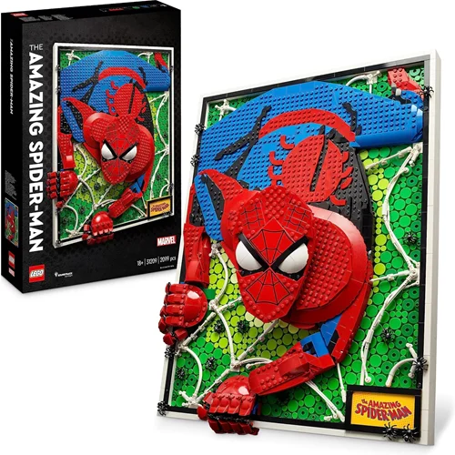 لگو سری هنر مدل تابلو سه بعدی اسپایدرمن ۳۱۲۰۹ - LEGO Art The Amazing Spider-Man 31209