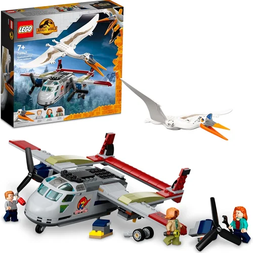 لگو سری پارک ژوراسیک مدل کمین هواپیمای کوتزالکواتلوس 76947 - LEGO® Jurassic World™ Quetzalcoatlus Airplane Ambush 76947