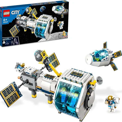 لگو سری سیتی مدل ایستگاه فضایی قمری 60349 - LEGO® City Lunar Space Station 60349