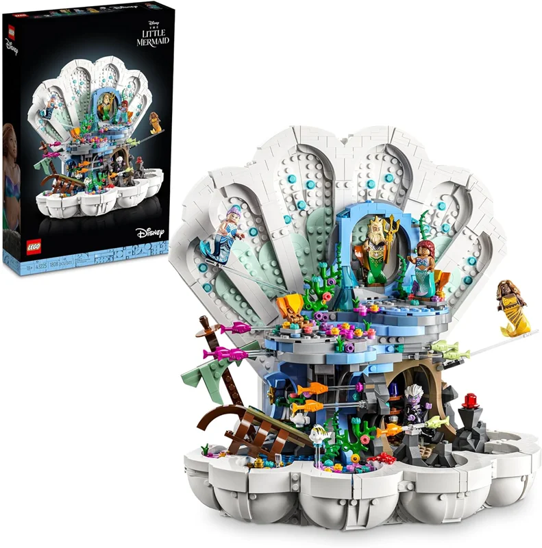 لگو سری دیزنی مدل صدف سلطنتی پری دریایی کوچک 43225 - LEGO® | Disney The Little Mermaid Royal Oyster 43225