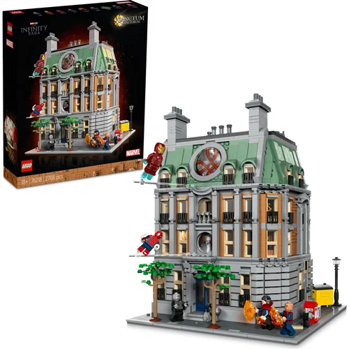 لگو سری ایده مدل ساختمان دکتر استرنج ۷۶۲۱۸ - LEGO® Marvel Sanctum Sanctorum 76218 - Collectible Doctor Strange Modular Building