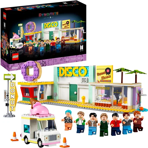 لگو اختصاصی گروه بی تی اس ۲۱۳۳۹ - LEGO 21339 BTS Dynamite