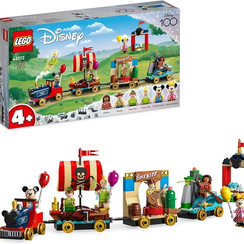 لگو سری دیزنی مدل قطار جشن دیزنی 43212 - LEGO® | Disney: Disney Celebration Train 43212