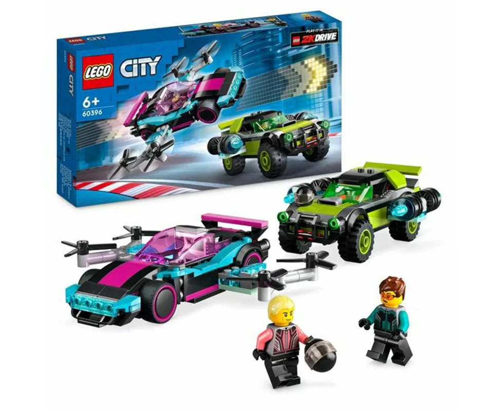 لگو سری سیتی مدل ماشین های مسابقه ای تیونینگ شده ۶۰۳۹۶ - LEGO 60396 Modified Race Cars