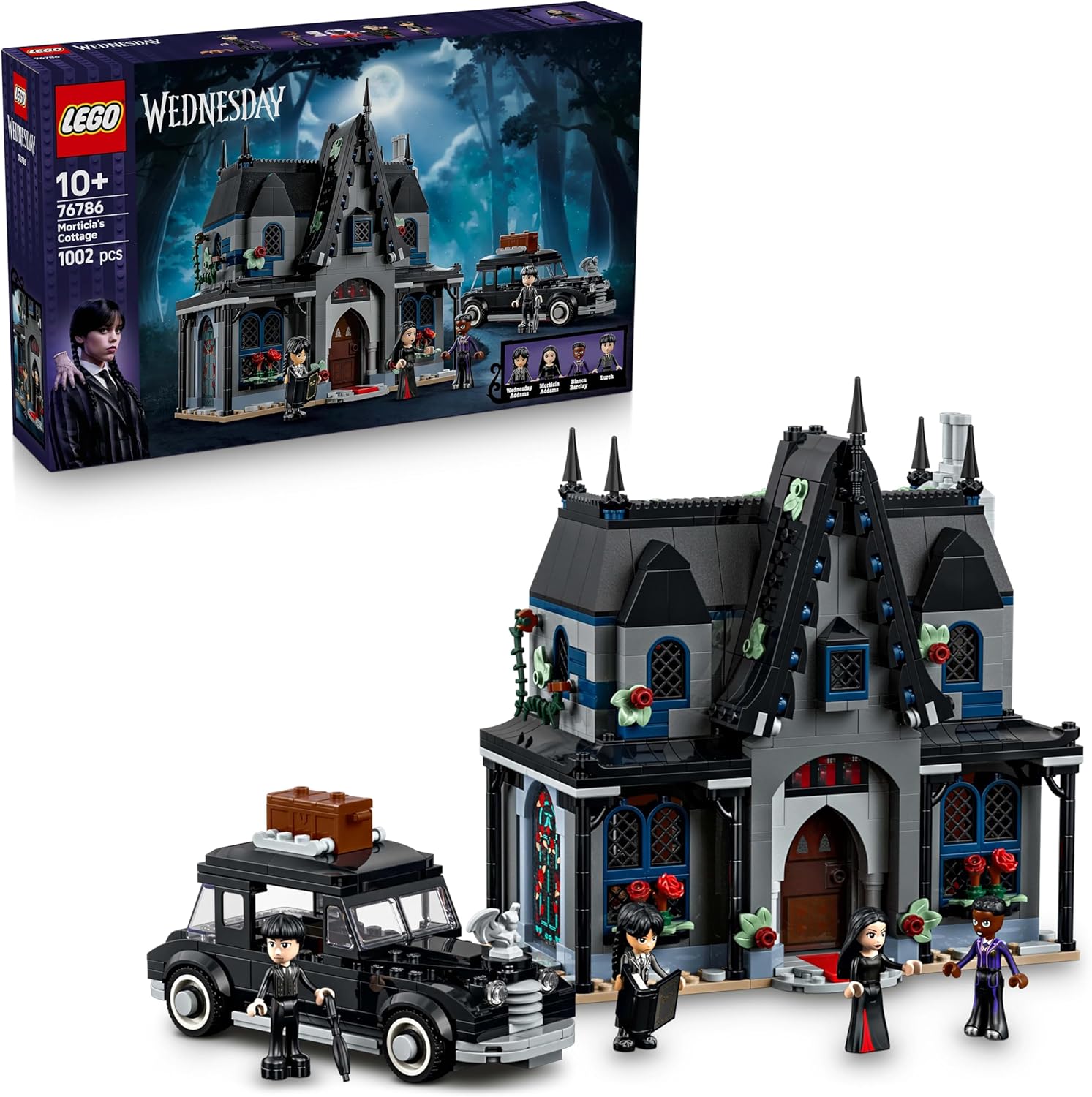 لگو سری سریال ونزدی مدل خانه مورتیسیا 76786 - LEGO 76786 Wednesday Morticia's House