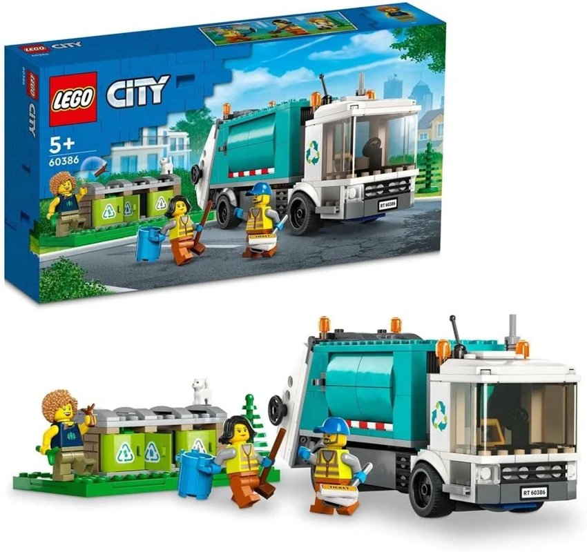 لگو سری سیتی مدل 60386 - LEGO® City Recycling Truck 60386