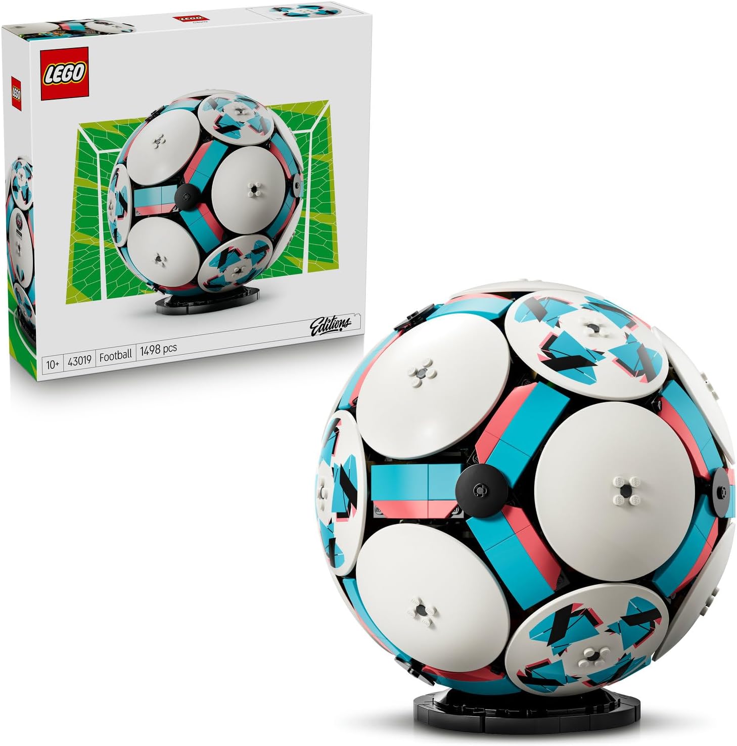 لگو سری آیکون مدل توپ فوتبال جام جهانی ۲۰۲۶ کد ۴۳۰۱۹ - LEGO Editions Soccer Ball 43019