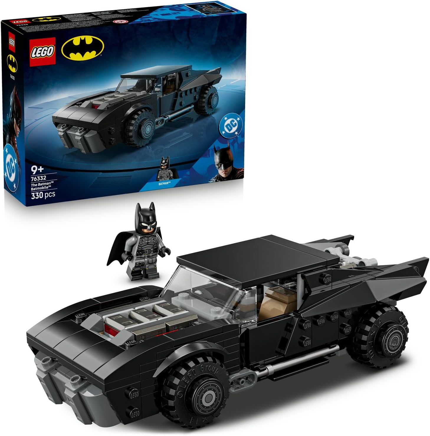 لگو سری ابر قهرمانان مدل بتمن بتموبیل ۷۶۳۳۲ - LEGO DC Batman: Batman Batmobile 76332