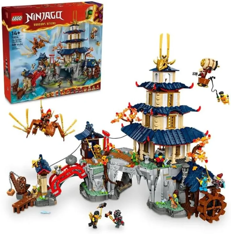 لگو سری نینجاگو مدل مسابقات شهر معبد 71814 - LEGO Ninjago 71814 Tournament Temple City