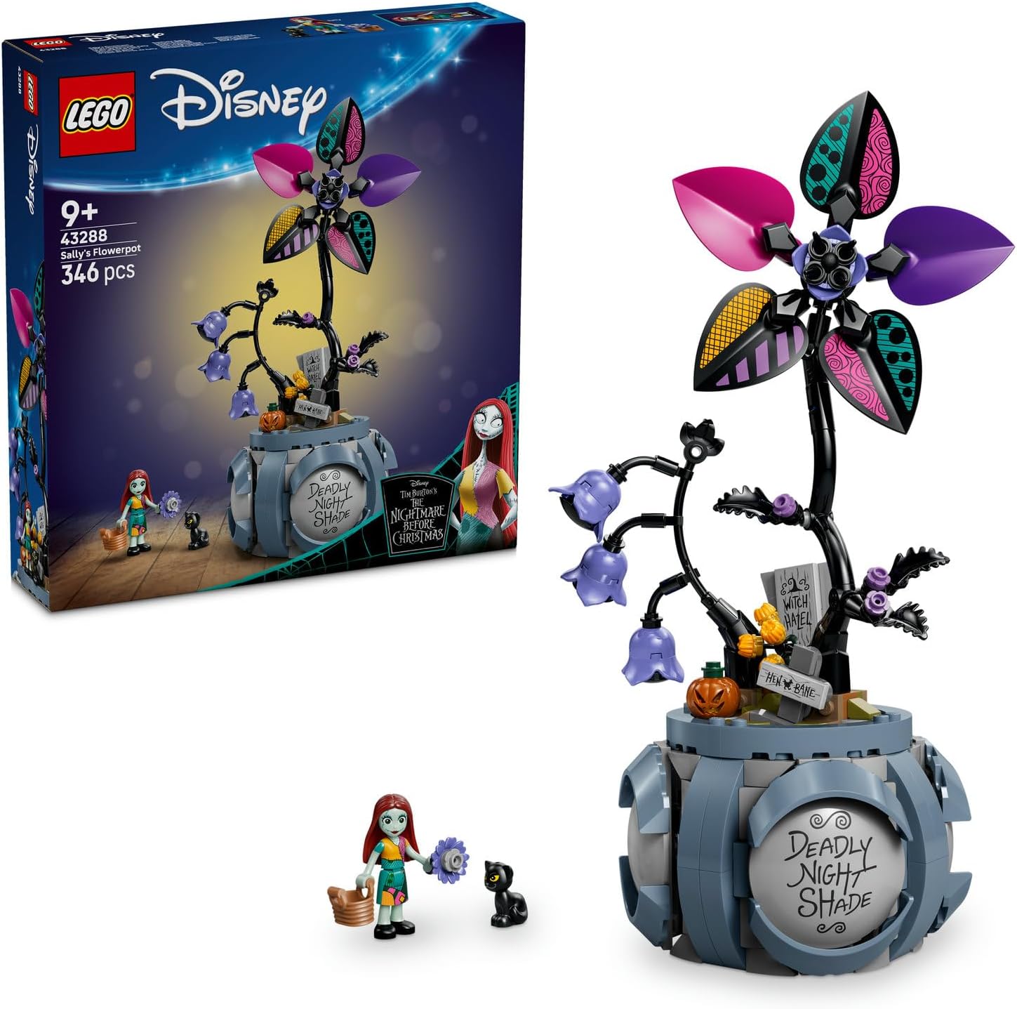لگو سری دیزنی مدل گلدان سالی ۴۳۲۸۸ - LEGO Disney Sally's Planter 43288