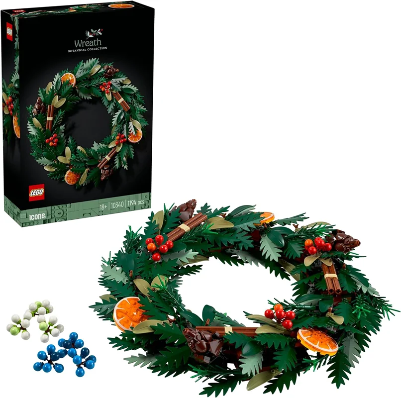 لگو سری آیکون مدل تاج گل 10340 - 10340 LEGO® Botanicals Wreath