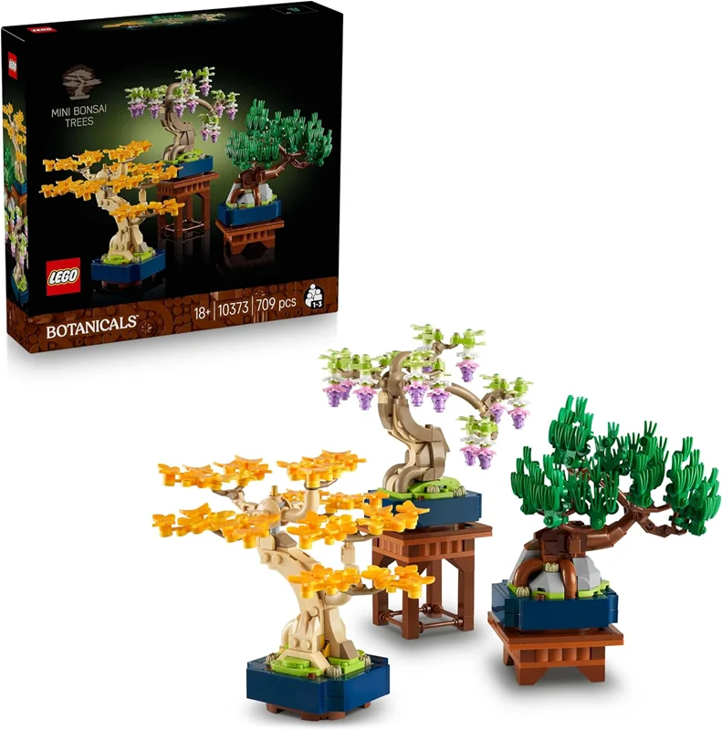 لگو سری آیکون مدل درختان بونسای کوچک ۱۰۳۷۳ - LEGO Botanicals Mini Bonsai Trees 10373