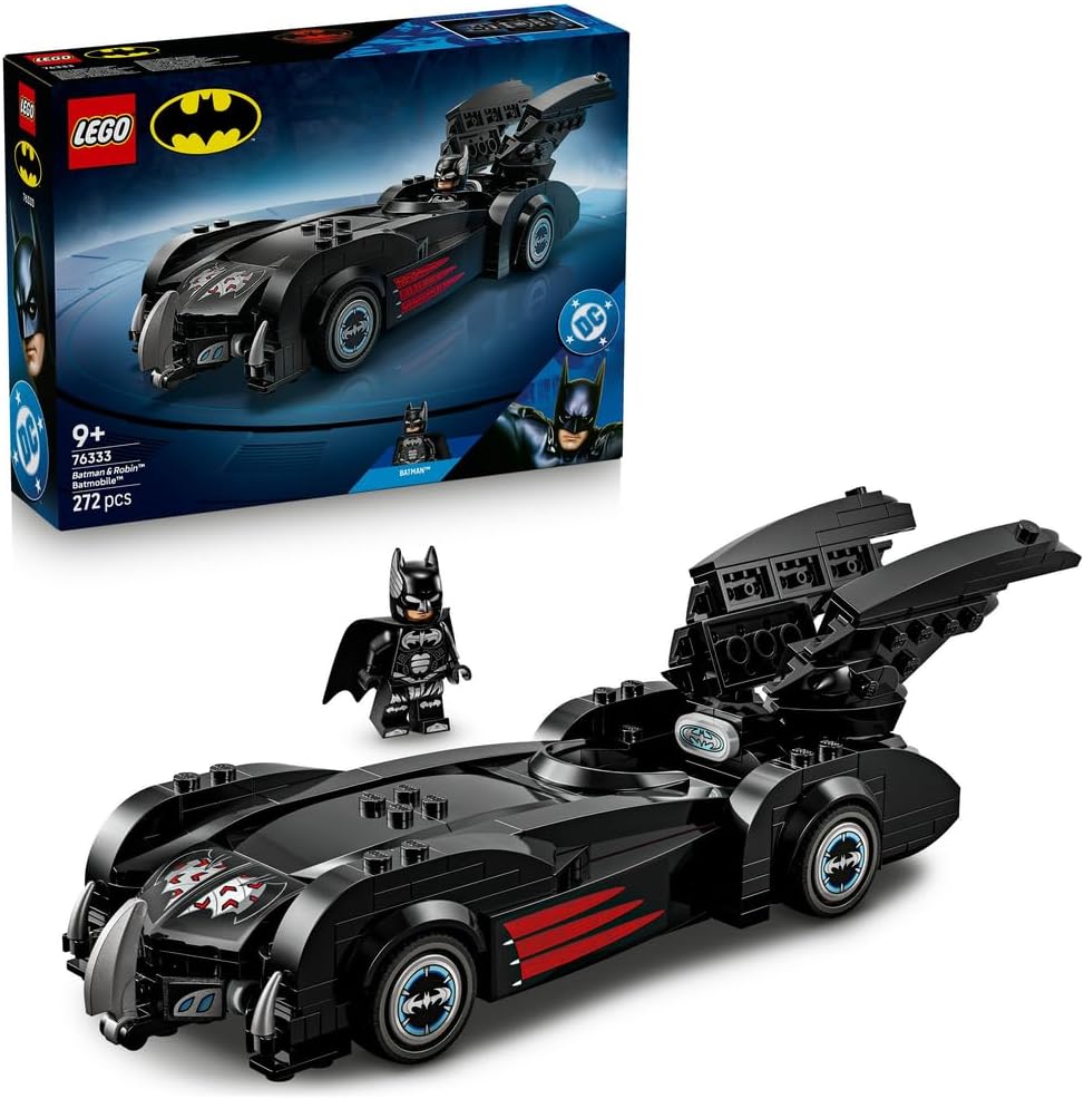 لگو سری ابر قهرمانان مدل بتمن و رابین™ بت‌موبیل™ 76333 - LEGO DC Batman and Robin™ Batmobile™ 76333