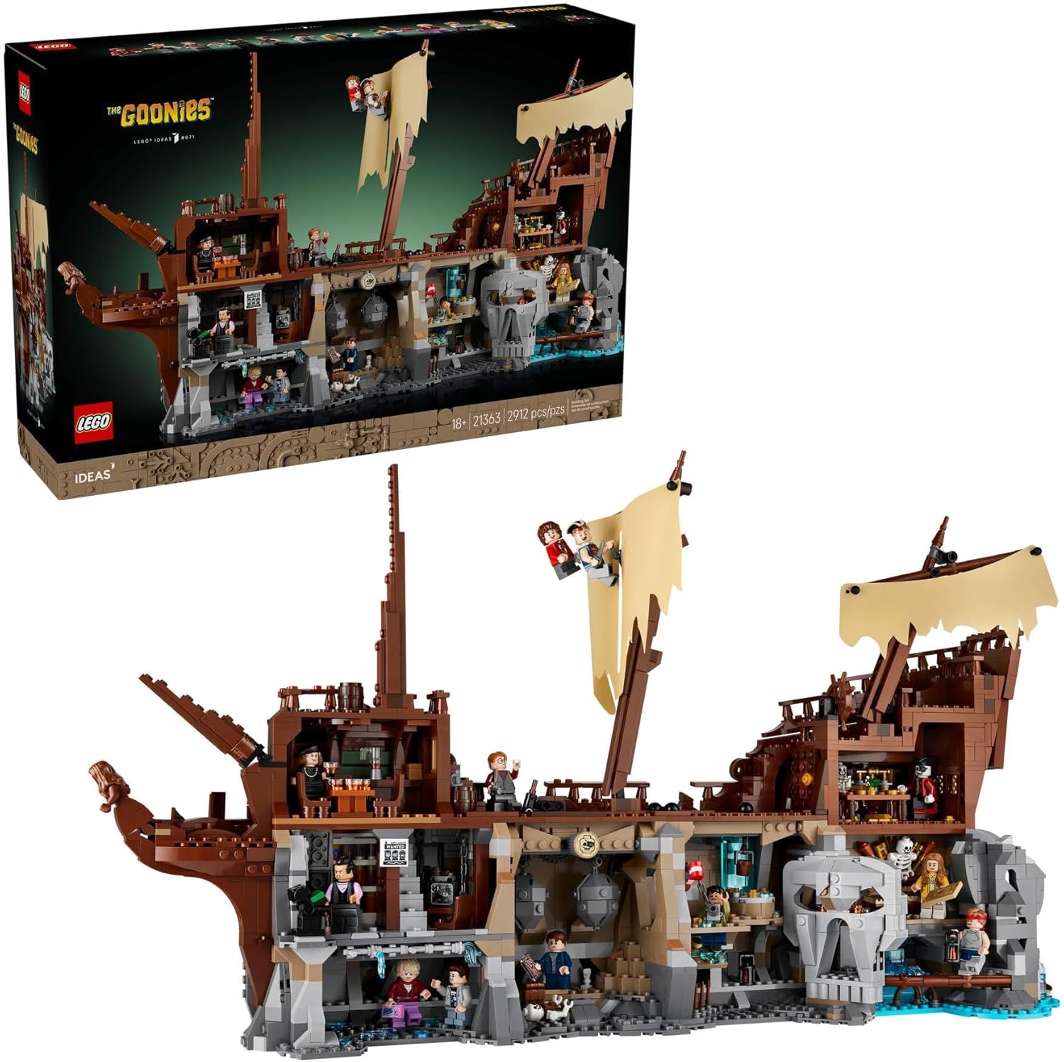 لگو سری ایده مدل شکارچیان گنج 21363 - LEGO Ideas Treasure Hunters 21363