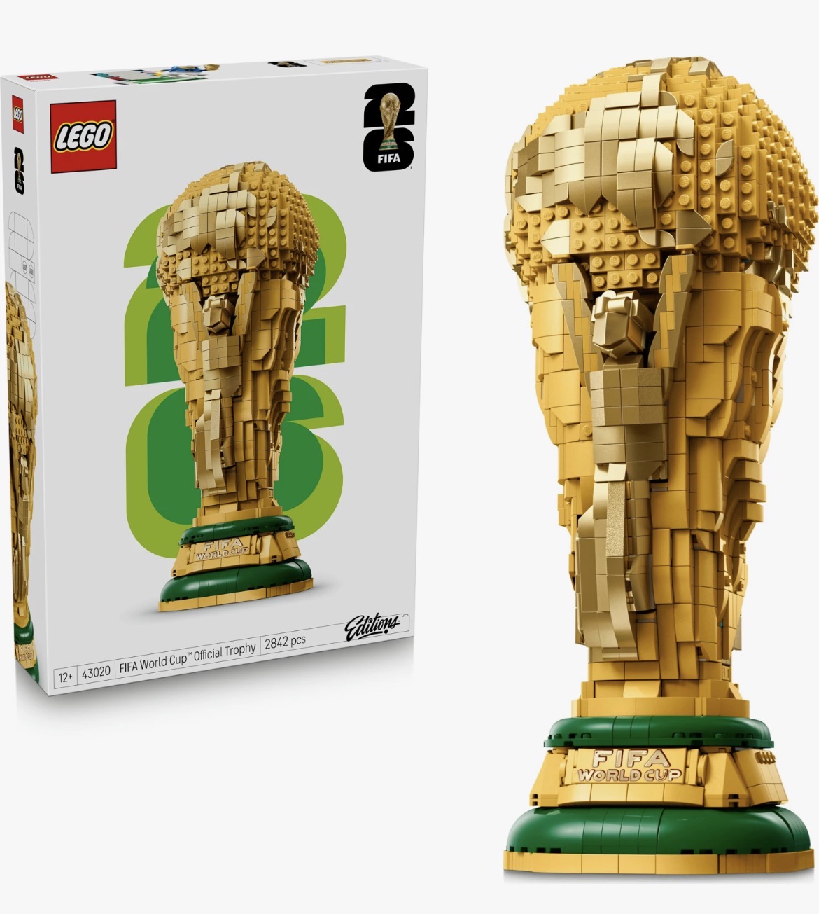 لگو سری آیکون مدل جام رسمی جام جهانی فیفا ۴۳۰۲۰ - LEGO Editions FIFA World Cup Official Trophy 43020