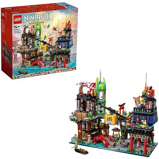 لگو سری نینجاگو مدل بازار شهر نینجاگو 71799 - LEGO 71799 NINJAGO City Market