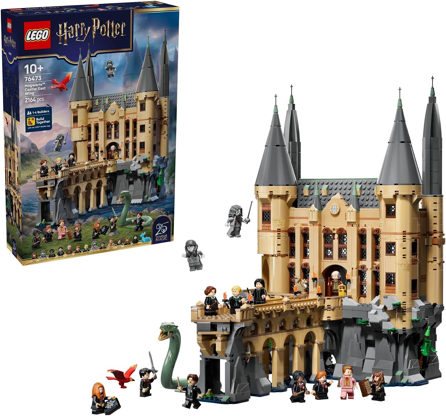 لگو سری هری پاتر مدل قلعه هاگوارتز : ضلع شرقی ۷۶۴۷۳ - LEGO Harry Potter Hogwarts Castle: East Wing 76473