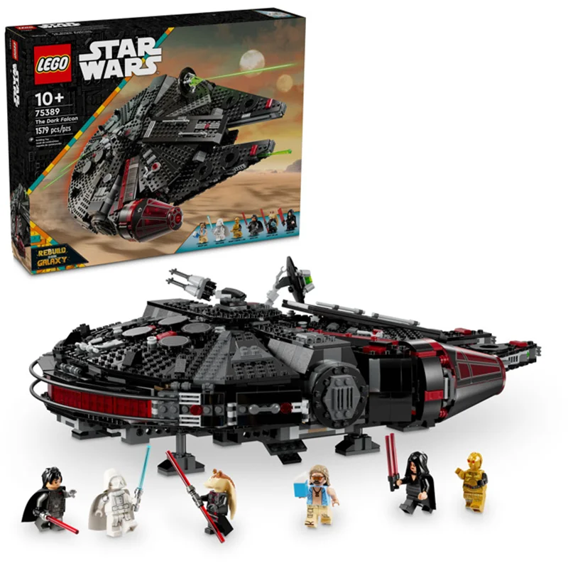 لگو سری جنگ ستارگان مدل شاهین تاریک 75389 - LEGO Star Wars Dark Falcon 75389