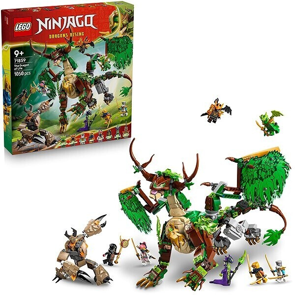 لگو سری نینجاگو مدل اژدهای زندگی ۷۱۸5۹ - LEGO Ninjago The Dragon Of Life 71859