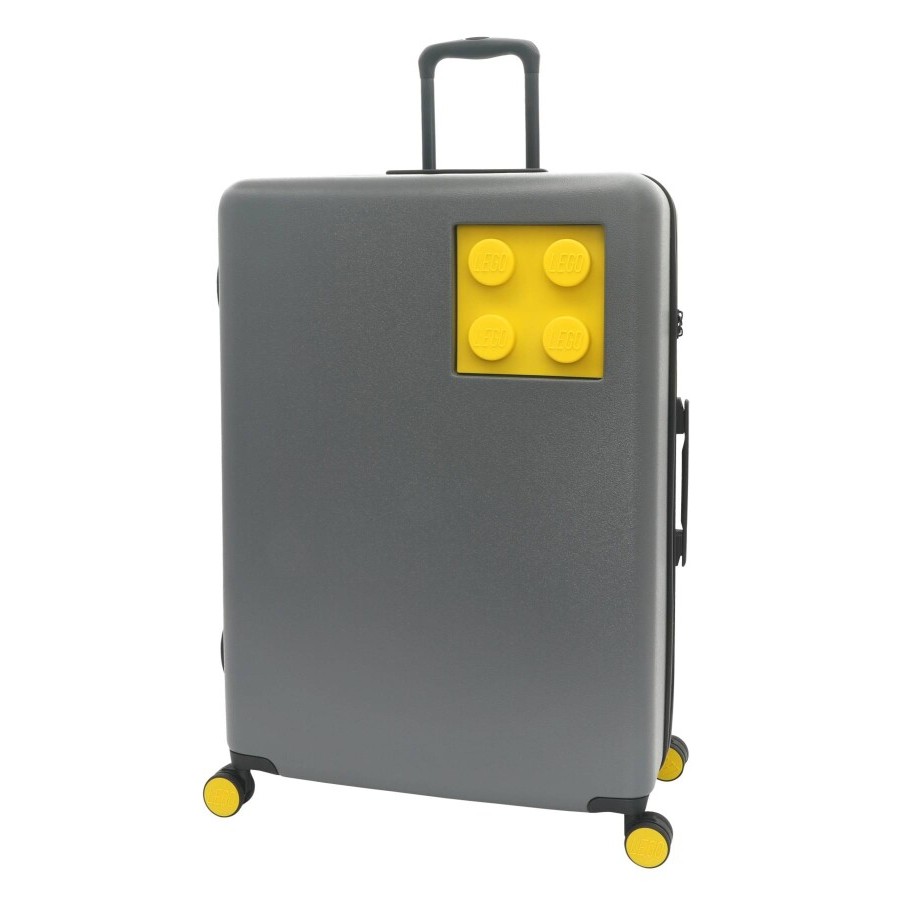 چمدان بزرگ ۲x۲ بلوک ساختمانی لگو خاکستری/زرد -  LEGO® 2x2 Large Suitcase - Grey/Yellow 20154-1962