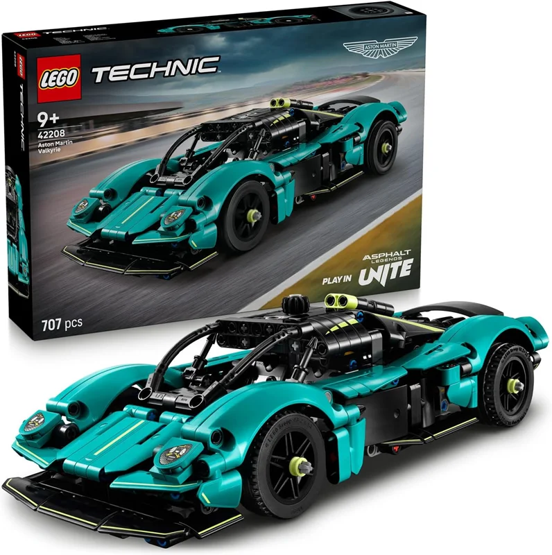 لگو سری تکنیک مدل آستون مارتین والکری ۴۲۲۰۸ - LEGO Technic Aston Martin Valkyrie 42208