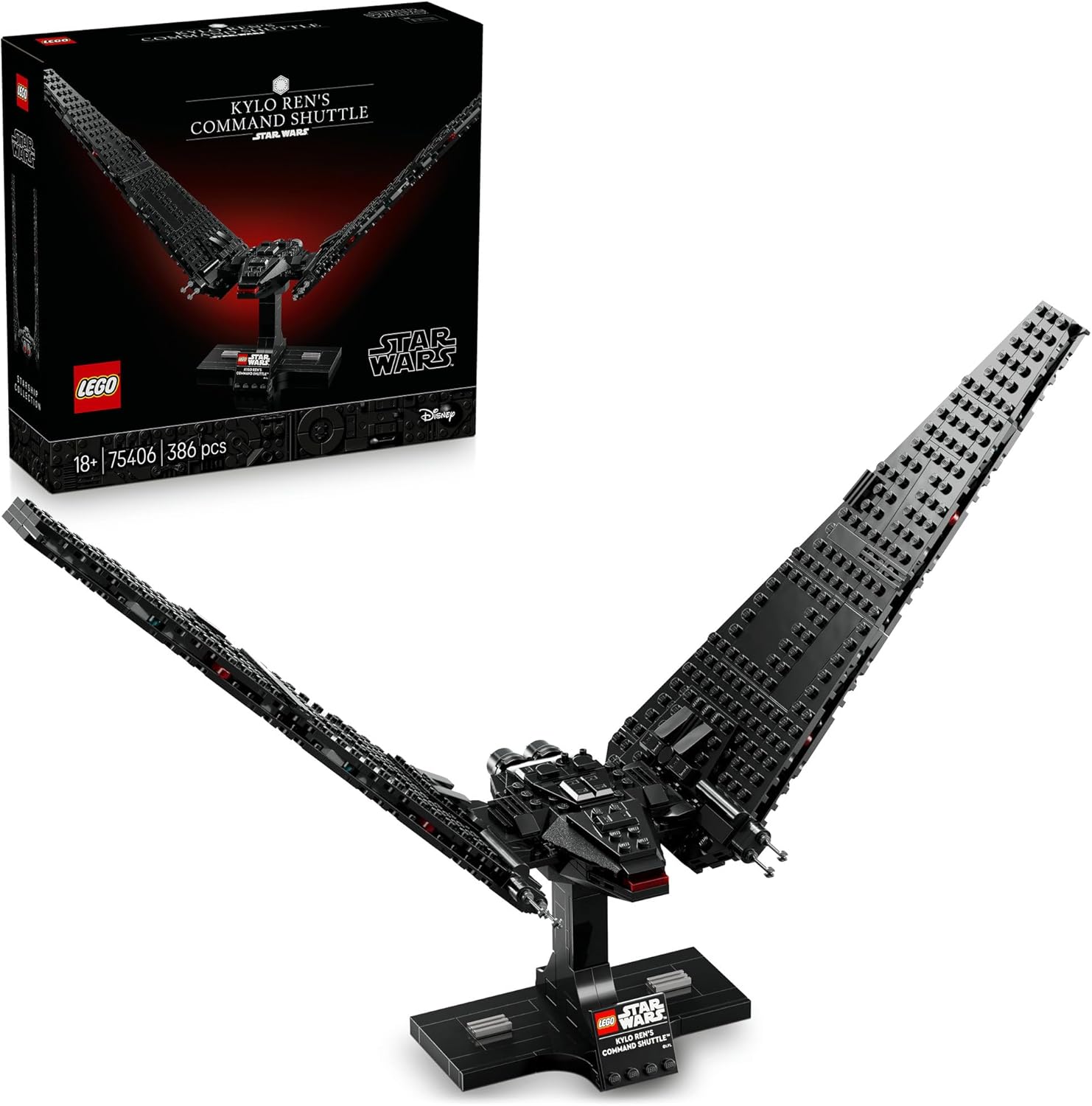 لگو سری جنگ ستارگان مدل شاتل فرماندهی کایلو رن 75406 - 75406 LEGO Star Wars™ Kylo Ren's Command Shuttle