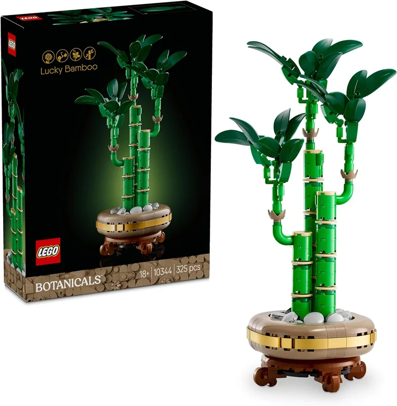 لگو سری آیکون مدل بامبو خوش شانس 10344 - LEGO Botanicals Lucky Bamboo 10344