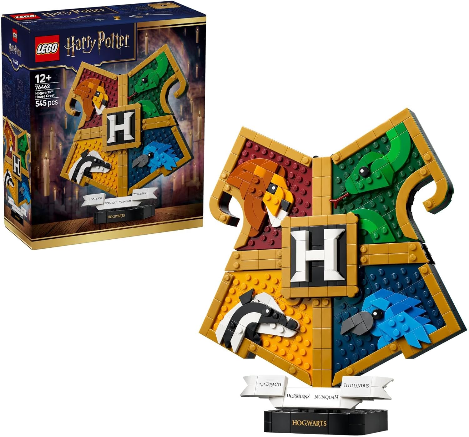 لگو سری هری پاتر مدل نشان خانه هاگوارتز ۷۶۴۶۲ - LEGO Harry Potter Hogwarts House Crest 76462
