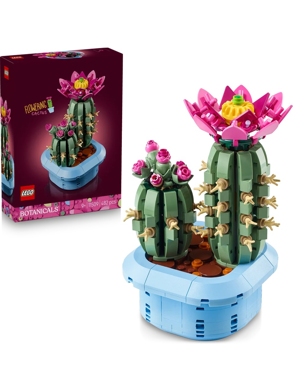 لگو سری آیکون مدل کاکتوس گلدار ۱۱۵۰۹ - LEGO Botanicals Flowering Cactus 11509