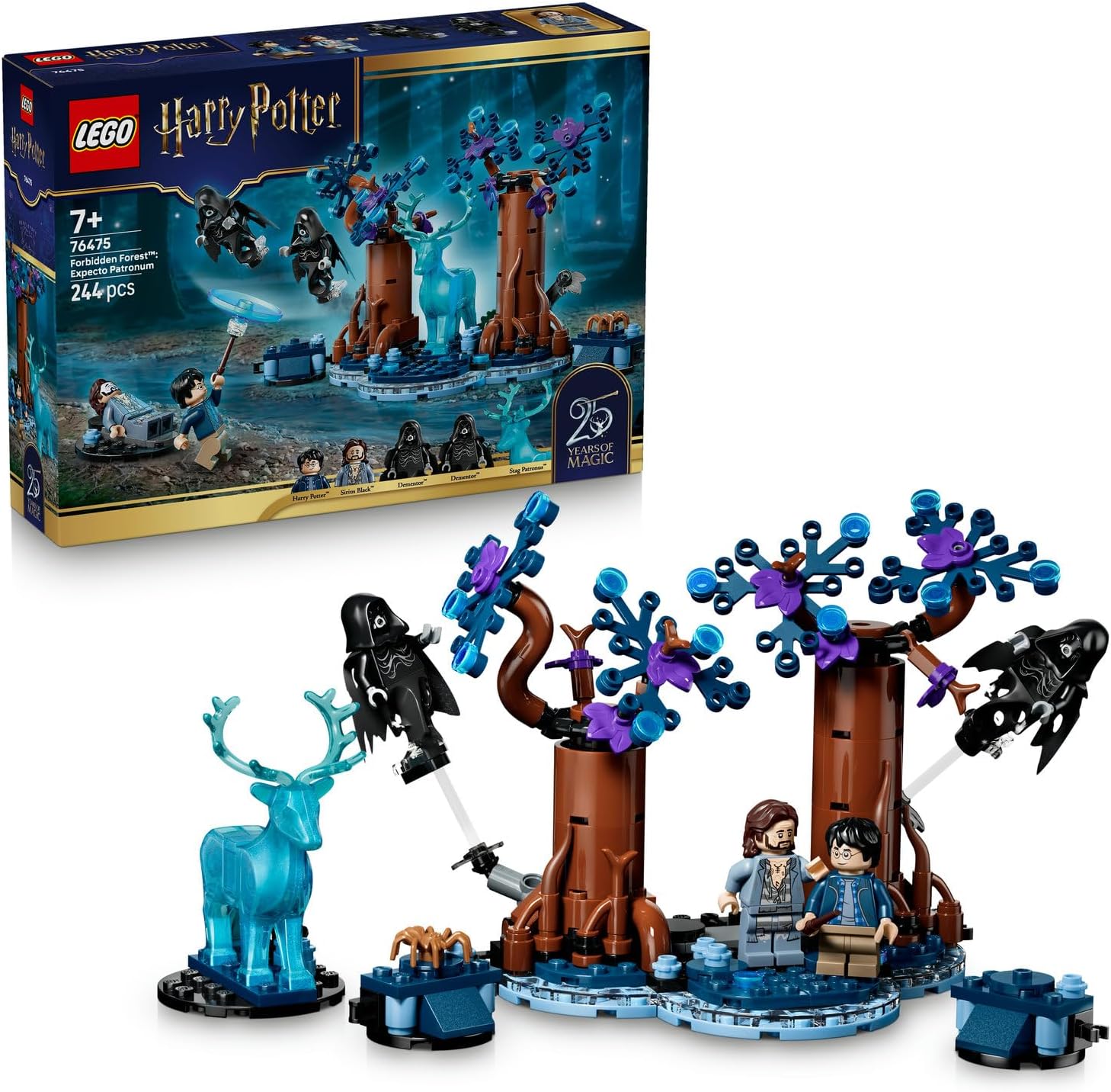 لگو سری هری پاتر مدل جنگل ممنوعه اکسپکتو پاترونوم ۷۶۴۷۵ - LEGO Harry Potter Forbidden Forest: Expecto Patronum 76475